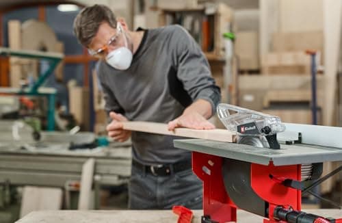 Einhell Scie circulaire sur table TC-TS 8 I 800 W Haute puissance Coupe précise Hommes et femmes Travail profesional Ave