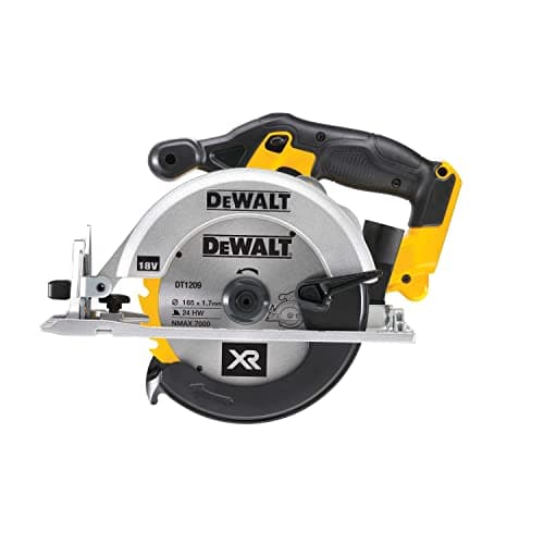 DEWALT DCS391N-XJ Scies Circulaires 18 V + Fonctionmultiple + Professionnels + Worksite + Puissantes et précises + 195mm