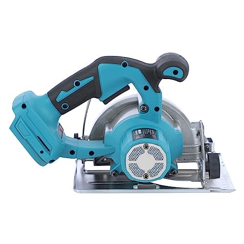 Scie Circulaire KATSU FIT-BAT 21V 5" Moteur sans Balai 13000RPM Profondeur de Coupe 30mm Incluse Lamelle 125mm