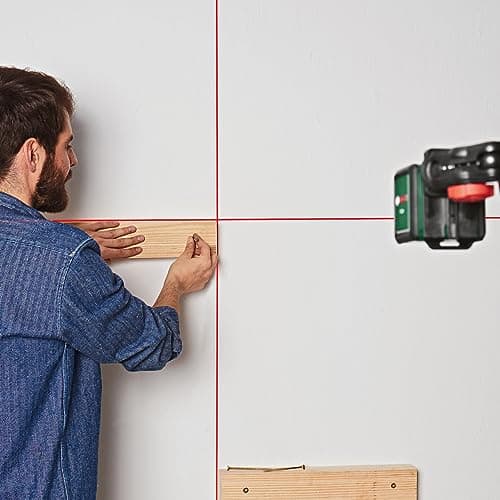 Bosch laser lignes Quigo avec pince universelle MM 2 pour travailleur professionnel en construction facilement portable