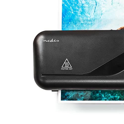 Machine à plastifier chaud A4 230 mm/min arrêt automatique alimentation secteur noir