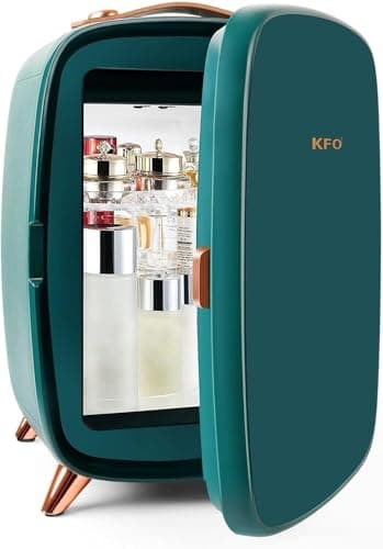 Mini Frigo Cosmétique KFO, capacitée 6L, skintake, make up, silencieux 20dB, température réglable 6°C, make up cold, crè