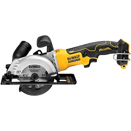 Scie circulaire DEWALT 18V XR - multi-matériaux - pour professionnel - travail en atelier -Puissance maximale - 115 mm -