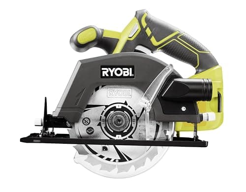 Scie circulaire sans fil RYOBI 18V ONE+ - Coupe Bois et OSB - Lame Ø150mm 18 dents - Réglage profondeur et inclinaison — Ø 150 mm Génération 2 - Sans batterie