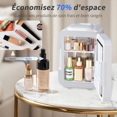 YASHE Mini Frigo pour Chambre (blanc)  
YASHE Petits Frigos Thermoelectriques Portable pour Voiture (blanc)  
YASHE Frig