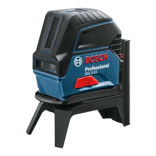 Bosch Professional laser ligne en croix GCL 2-15 rouge pour l'intérieur avec points d’aplomb et portée 15 m
