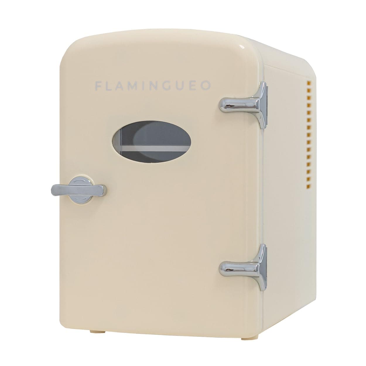 Mini Frigo Flamingueo 12V/220V, Frigo Cosmétique 4L, Idéal pour Voyageurs