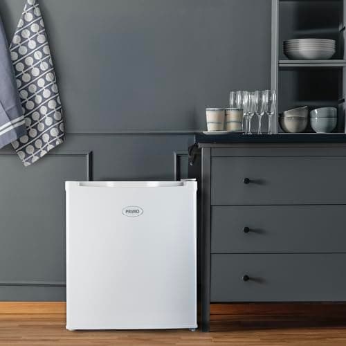 Mini frigo PRIMO PR114FR - 40L - Électrique - Blanc - Idéal pour petit appartement - Économie d'énergie