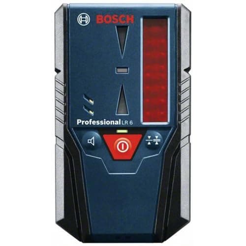 Bosch Professional Cellule de Réception LR 7 Bleu Faisceau Rouge et Vert Portée 5-50 m Piles 1,5 V AAA Housse de Protect — LR 6