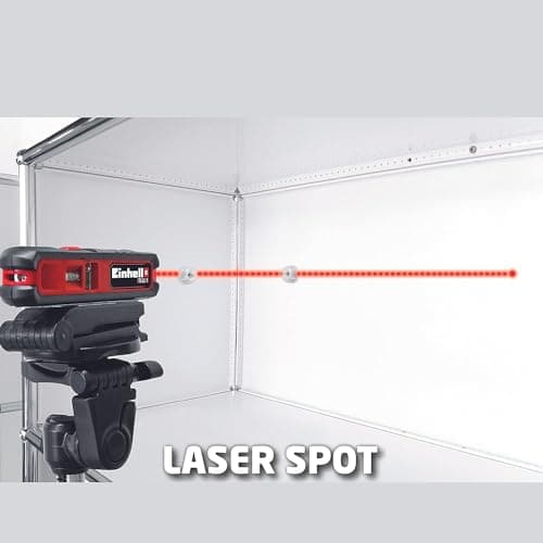 Einhell Niveau laser à bulle TC-LL 1 pour professionnels : précision laser Classe 2, portée supérieure, 5m ligne laser /