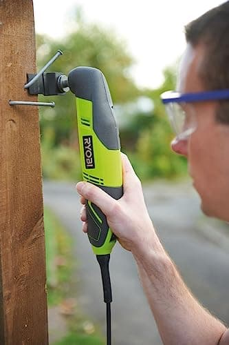 Outils Ryobi Multifonction Oscillant RMT200-S 200W Vitesse Variable Accessoires Inclus Parfait Pour Rénovation Découpe P