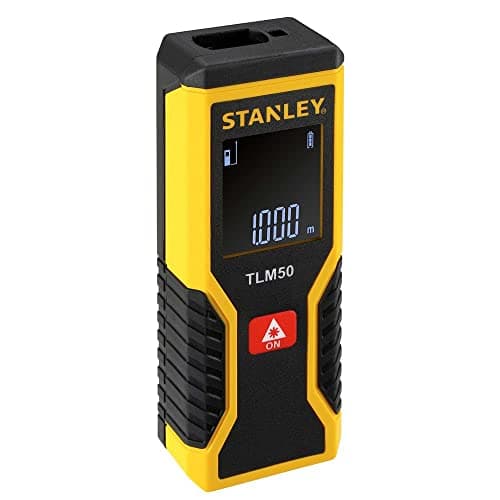 Stanley STHT1-77409 TLm50 Télémètre LASER 15m +/-3mm 2 Fonctions Écran LCD Batterie Incluse