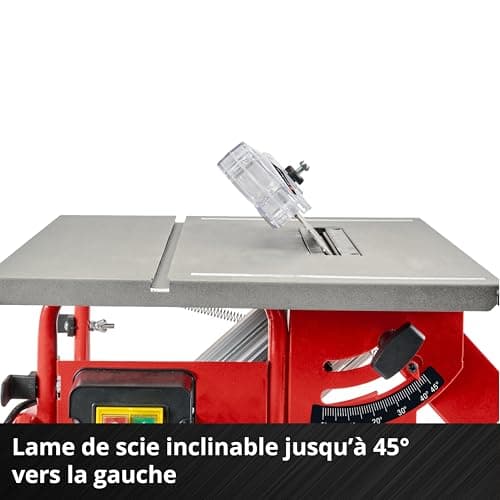 Einhell Scie circulaire sur table TC-TS 8 I 800 W Haute puissance Coupe précise Hommes et femmes Travail profesional Ave