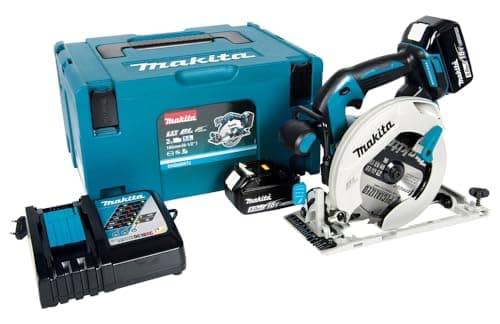 Scie circulaire MAKITA 18V LXT 165 mm 2x5,0 Ah MAKPAC - DHS680RTJ  
Scie circulaire MAKITA 18V LXT 165 mm MAKPAC pour pr