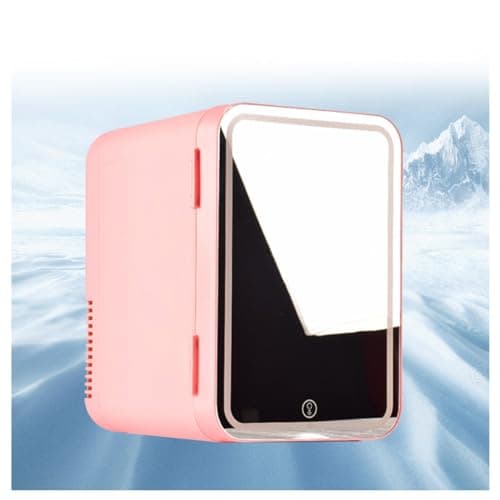 Petit Réfrigérateur Cosmétique 8L, Voiture, Maison — Pink