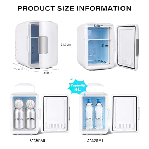 Mini frigo de chambre AC/DC pour voiture, camping, pour femmes voyageant en solo