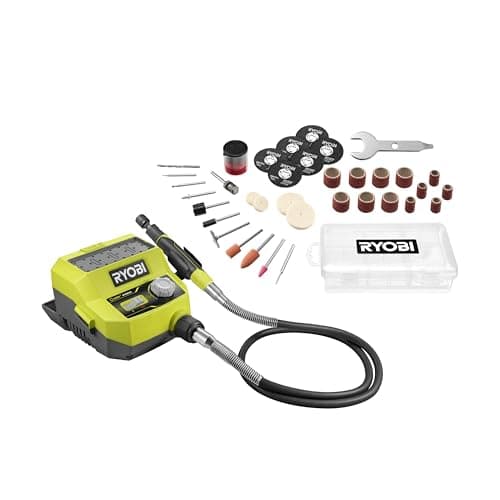 Outil Multifonction Oscillant RYOBI 18V ONE+ - Système Fixation Rapide, Variateur Vitesse - Idéal pour Professionnels - — RRTS18-0A35