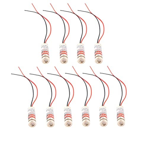 Laser rouge 650 nm professionnel pour industrie,Module de groupe laser 650 nm(line-1pack),Fonction laser rouge 650 nm in — Line-10pack