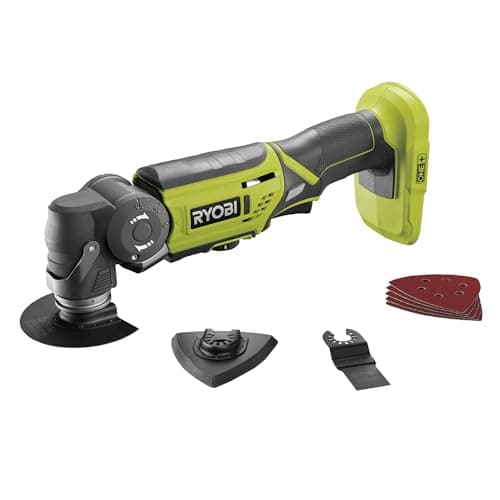 Outil Multifonction Oscillant RYOBI 18V ONE+ - Système Fixation Rapide, Variateur Vitesse - Idéal pour Professionnels -