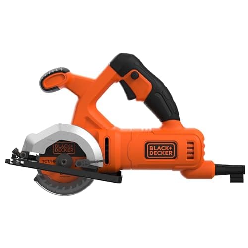 Scie circulaire Black+Decker BES510-QS 400W Usage professionnel Coupe efficace 27mm Livraison complete couteau adaptateu