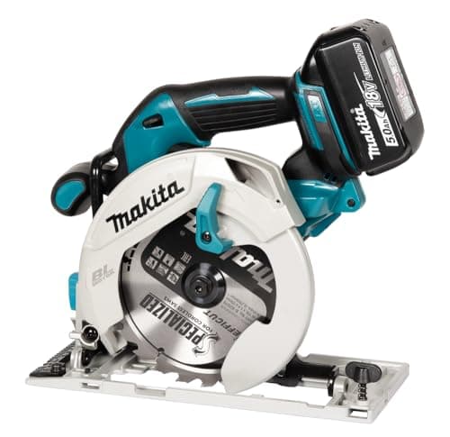 Scie circulaire MAKITA 18V LXT 165 mm 2x5,0 Ah MAKPAC - DHS680RTJ  
Scie circulaire MAKITA 18V LXT 165 mm MAKPAC pour pr