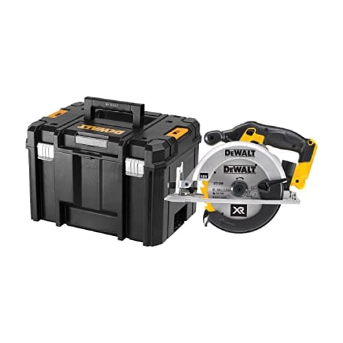 DEWALT Scie circulaire 18V sans fil DCS391NT- XJ - 3700 trs/min - lame carbure 24 dents 165 mm - inclinaison de lame 50°