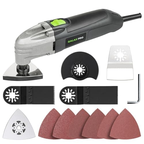 Outil multifonction GALAX PRO 400 W 6 vitesses 4° oscillant 30 accessoires — TD9523