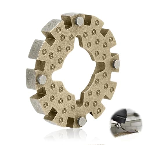 Adaptateur oscillant robuste et facile à utiliser pour scie oscillante électrique (noir)