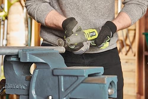 RYOBI Mini Outil Rotatif - gravure, ponçage, polissage et découpe de précision - 35 accessoires inclus - vitesse variabl