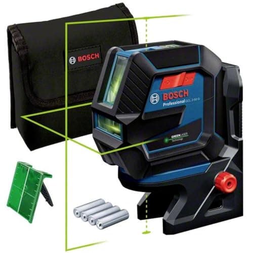 Bosch Professional Niveau Laser GCL 2-50 G vert intérieur RM 10 BT 150 lumineux 4 AA boîte — Standard