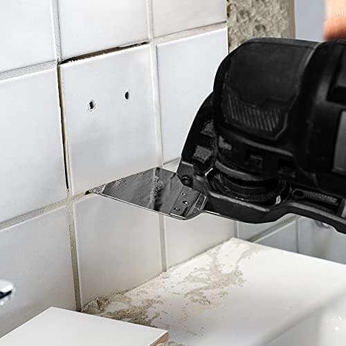 EZARC lame oscillante diamantée, précises et durables pour enlever le mortier de joint, adaptées aux professionnels, pac