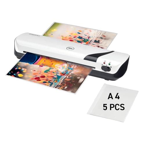 Plastifieuse Rexel A3 Blanche Utilisée par les Professionnels dans les Bureaux Clips Rapides et Pratique Modèle A3 Blanc — blanc