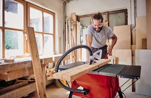 Einhell Scie circulaire sur table TC-TS 2025/2 U | Puissant outil para-angled haute précision pour professionnels