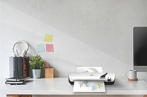 Plastifieuse Rexel A3 Blanche Utilisée par les Professionnels dans les Bureaux Clips Rapides et Pratique Modèle A3 Blanc