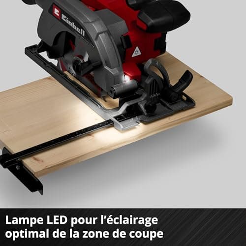 Scie circulaire portative Einhell TE-CS 18/150-2 Li-Solo Power X-Change pour professionnels (portable, 18 V, lame Ø 150