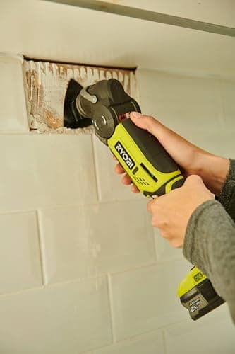 Outil Multifonction Oscillant RYOBI 18V ONE+ - Système Fixation Rapide, Variateur Vitesse - Idéal pour Professionnels -