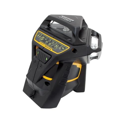 Stanley Fatmax Niveau laser multiligne 360° à faisceau vert - mesure précise de +/-3 mm à 10 m - FMHT1-77356