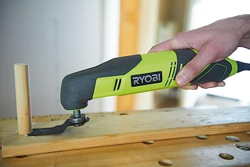 Outils Ryobi Multifonction Oscillant RMT200-S 200W Vitesse Variable Accessoires Inclus Parfait Pour Rénovation Découpe P