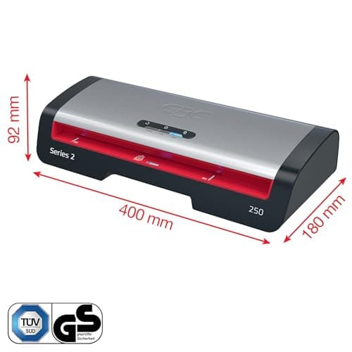 title: Laminateur G:250 A4 EU Professionnel pour Documents et Cartes Polyester Film Abrasion Étancheités 120 micron