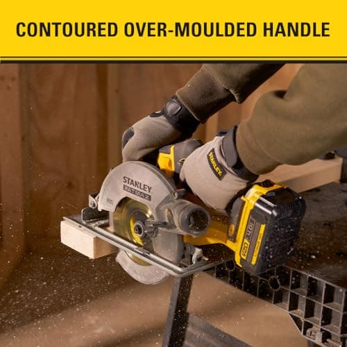 Stanley FATMAX Circulaire Batterie Sans Fil 18V Lithium Ion Moteur Brushless V20 SFMCS500B-XJ  
Stanley FATMAX Circulair