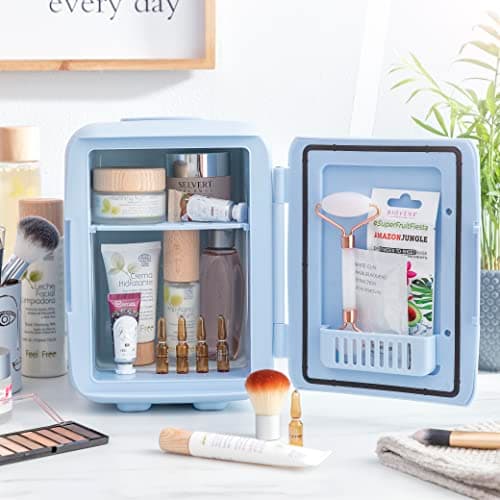 InnovaGoods® Mini réfrigérateur pour cosmétiques frais - compact et léger - idéal pour la salle de bain et la coiffeuse