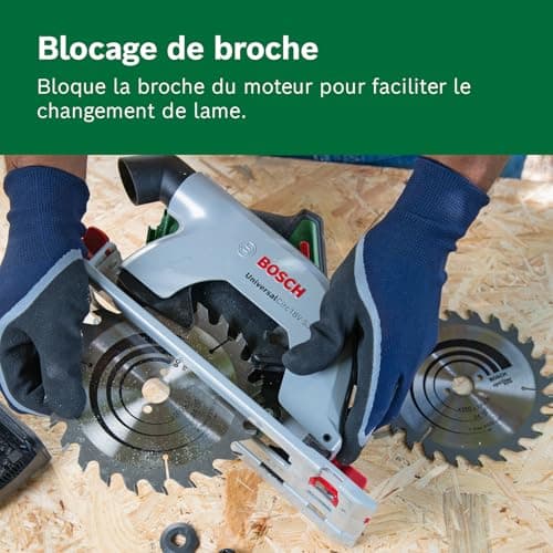 Bosch Home and Garden Scie circulaire sans fil 18V - UniversalCirc 18V-53 – Amazon Edition