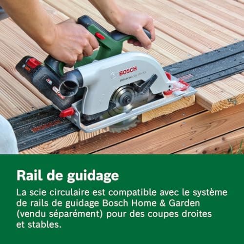 Bosch Home and Garden Scie circulaire sans fil 18V - UniversalCirc 18V-53 – Amazon Edition