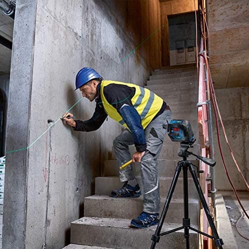 Bosch Professional Niveau Laser GCL 2-50 G vert intérieur RM 10 BT 150 lumineux 4 AA boîte