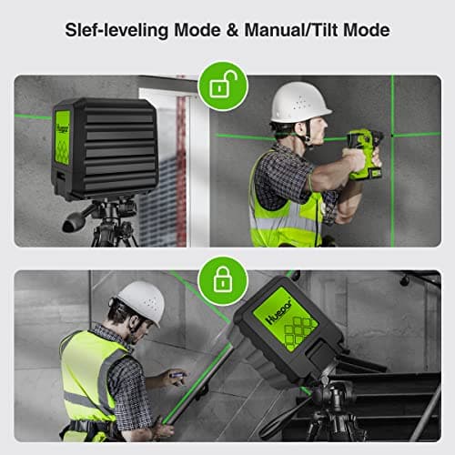 Laser vert 30M Huepar alignement outil 100 pieds_batiment électricité_global recyclé