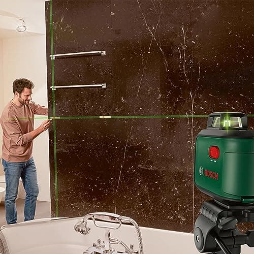 Bosch Laser lignes Advanced Level 360 avec trépied premium pour professionnels de l'attrition et aménagement intérieur e