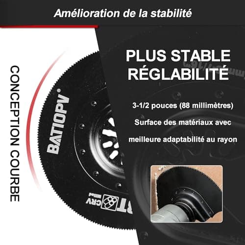 Scie Oscillante Makita Fein Dremel Dewalt 22Pcs Lame Universelle Precise et Durables Coupe Bois Métal Clous Plastique