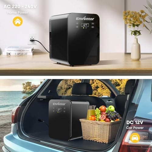 -mini frigo enventor 10l voyage 12v 220v