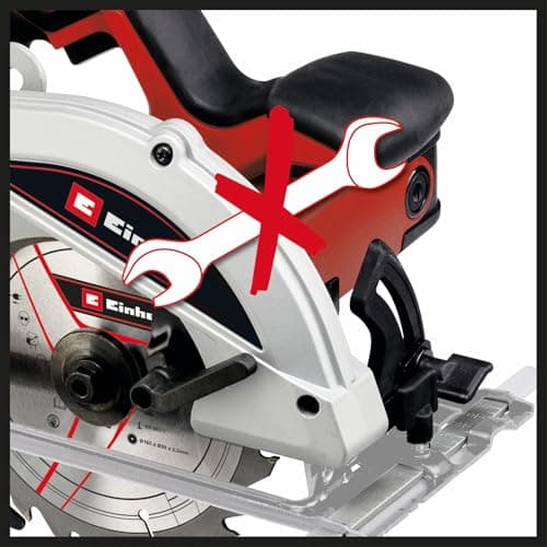 Einhell Scie circulaire Ø160 mm TC-CS 1250 pour professionnels, haute puissance et facilité d'utilisation en constructio