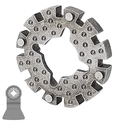Adaptateur de Lame Robuste et Facile à Utiliser pour Adaptateur Universel, pour Outils Électriques (argent)